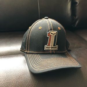Stretch fit Harley Davidson hat